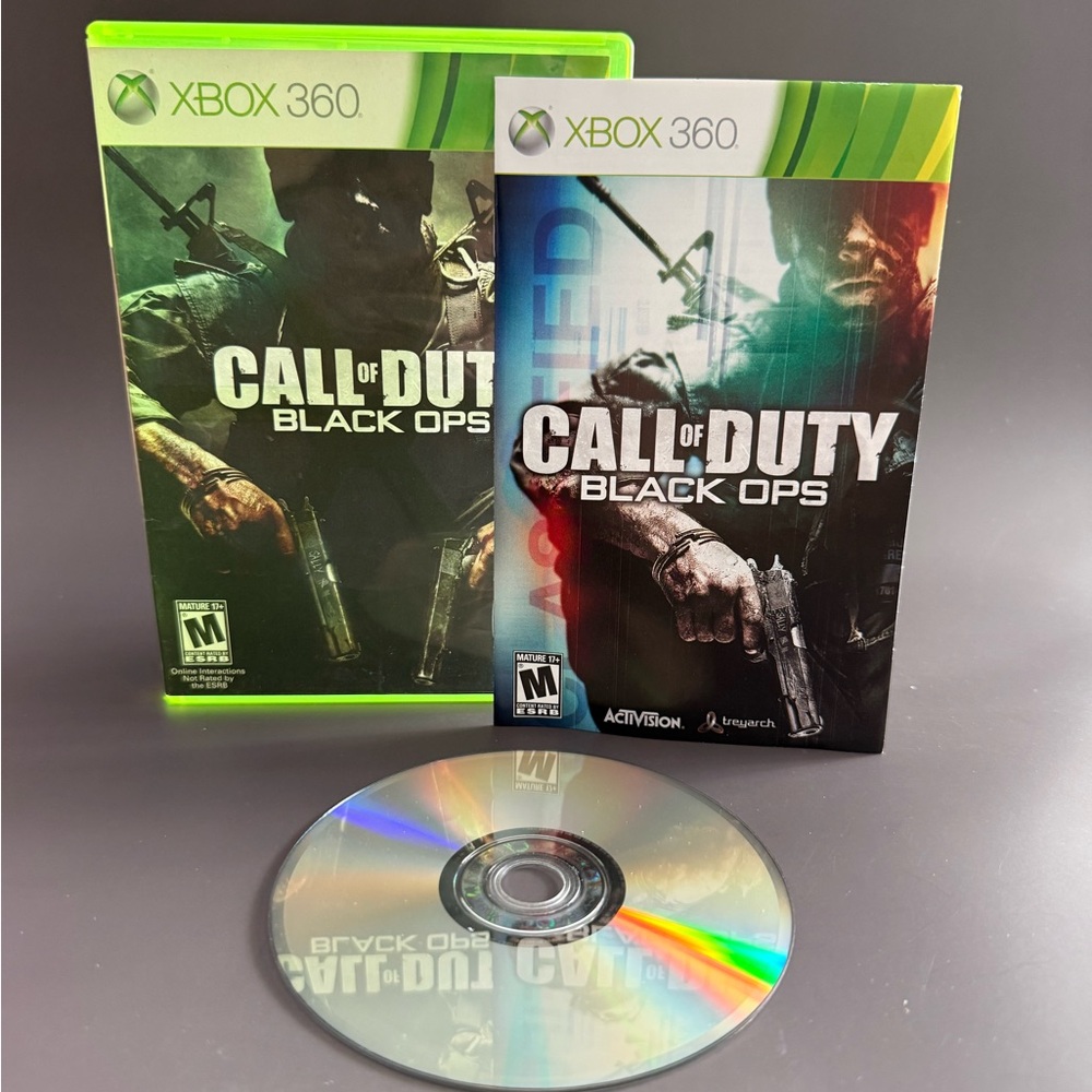 Call of Duty: Black Ops for Xbox 360 - Green Case